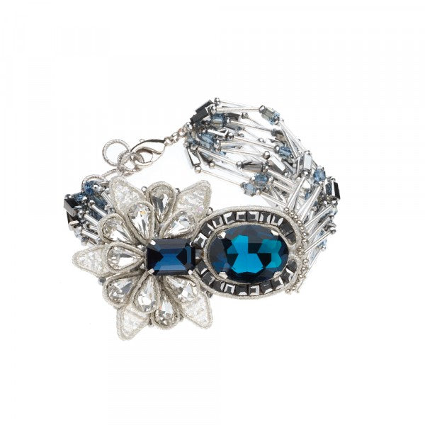 Bracciale OTTAVIANI con cristalli e perline