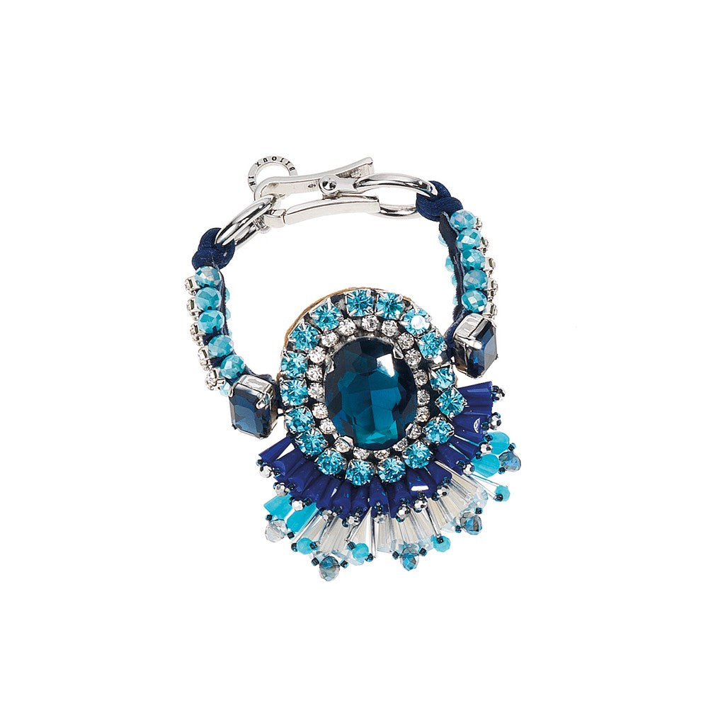 Bracciale OTTAVIANI con cristalli, perline e strass