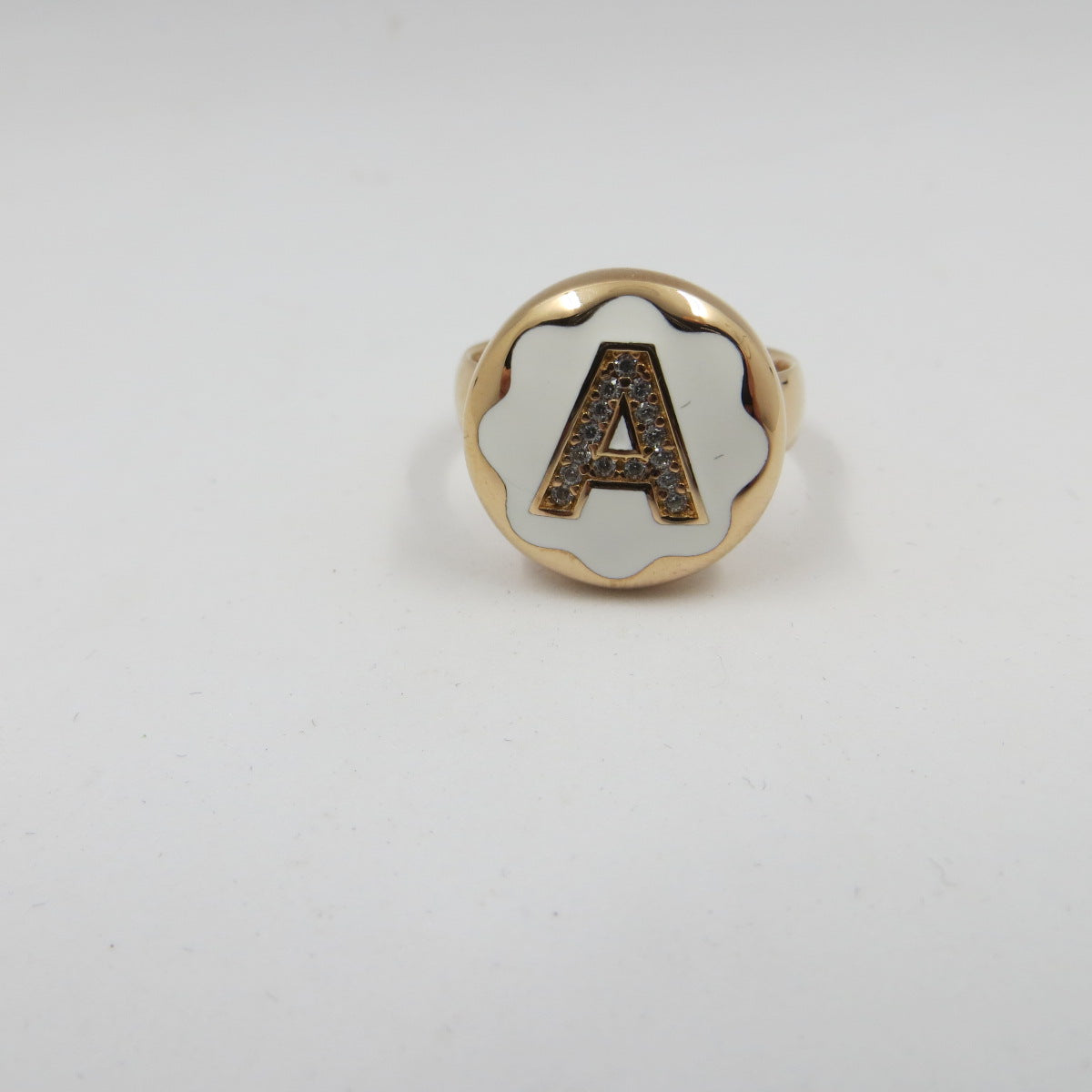 Anello AZHAR Lettera A
