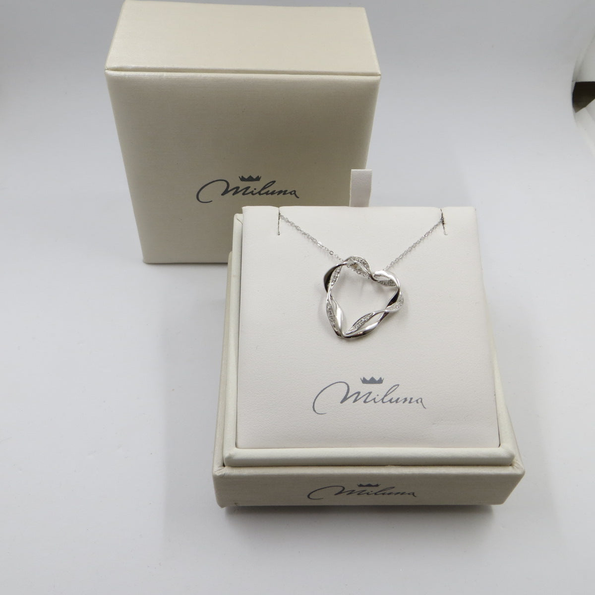 Collana MILUNA Cuore Brillanti