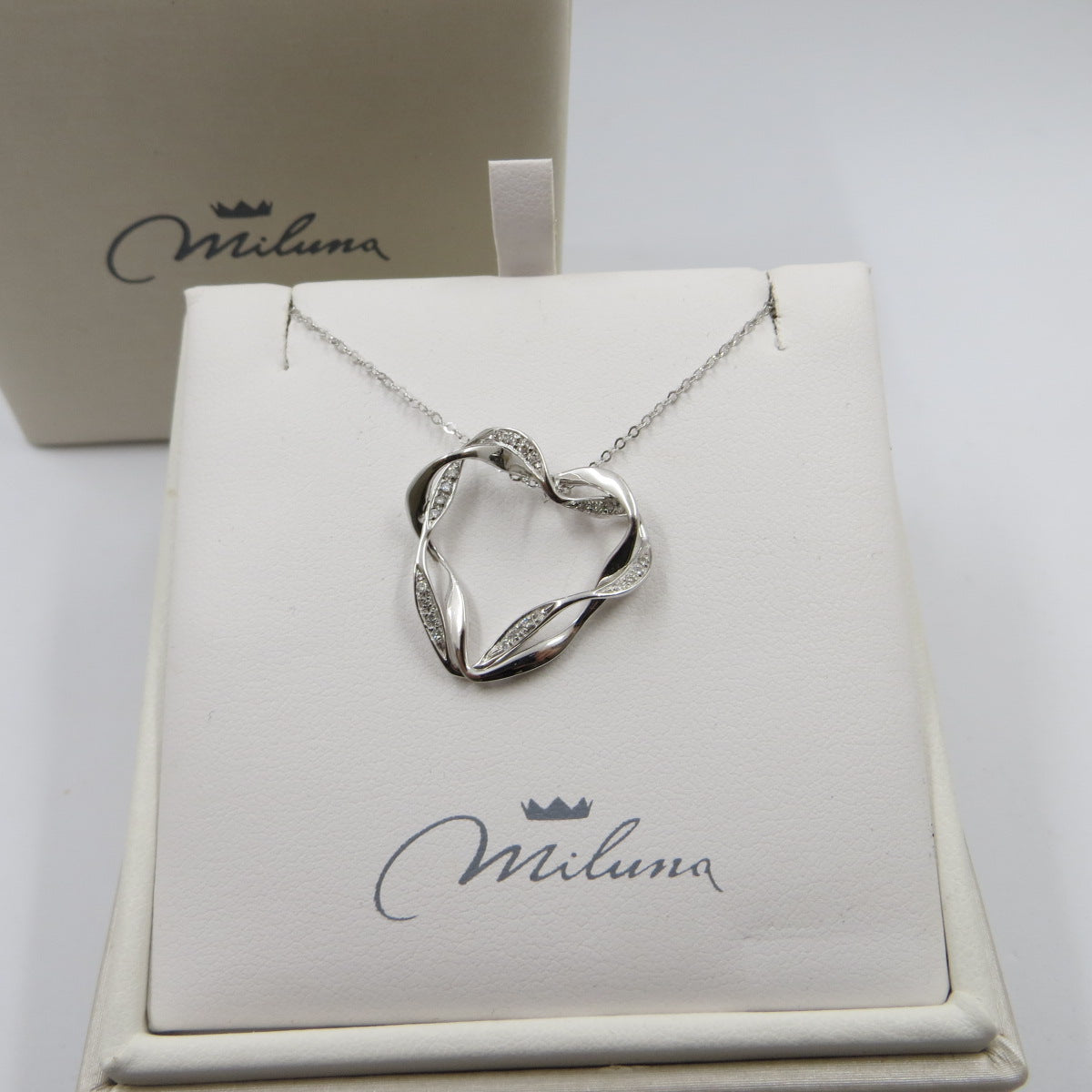 Collana MILUNA Cuore Brillanti
