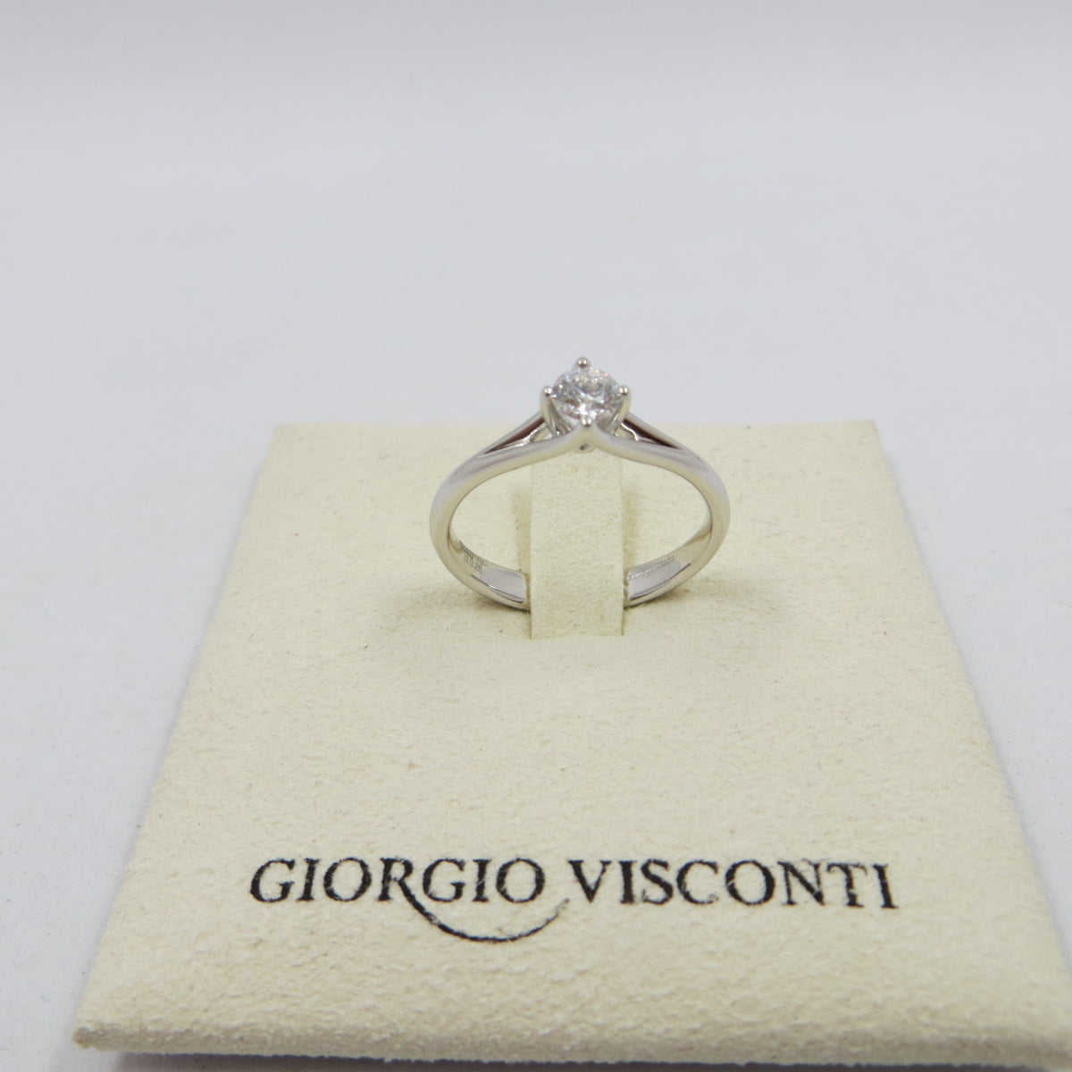 Anello Solitario GIORGIO VISCONTI Oro e Diamante
