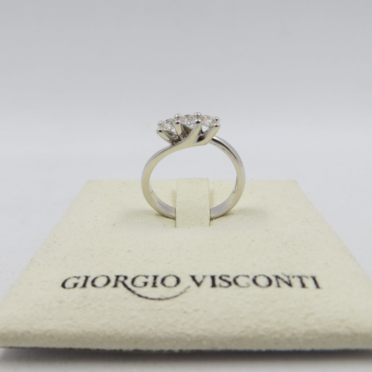 Anello Trilogy GIORGIO VISCONTI Oro e Diamanti