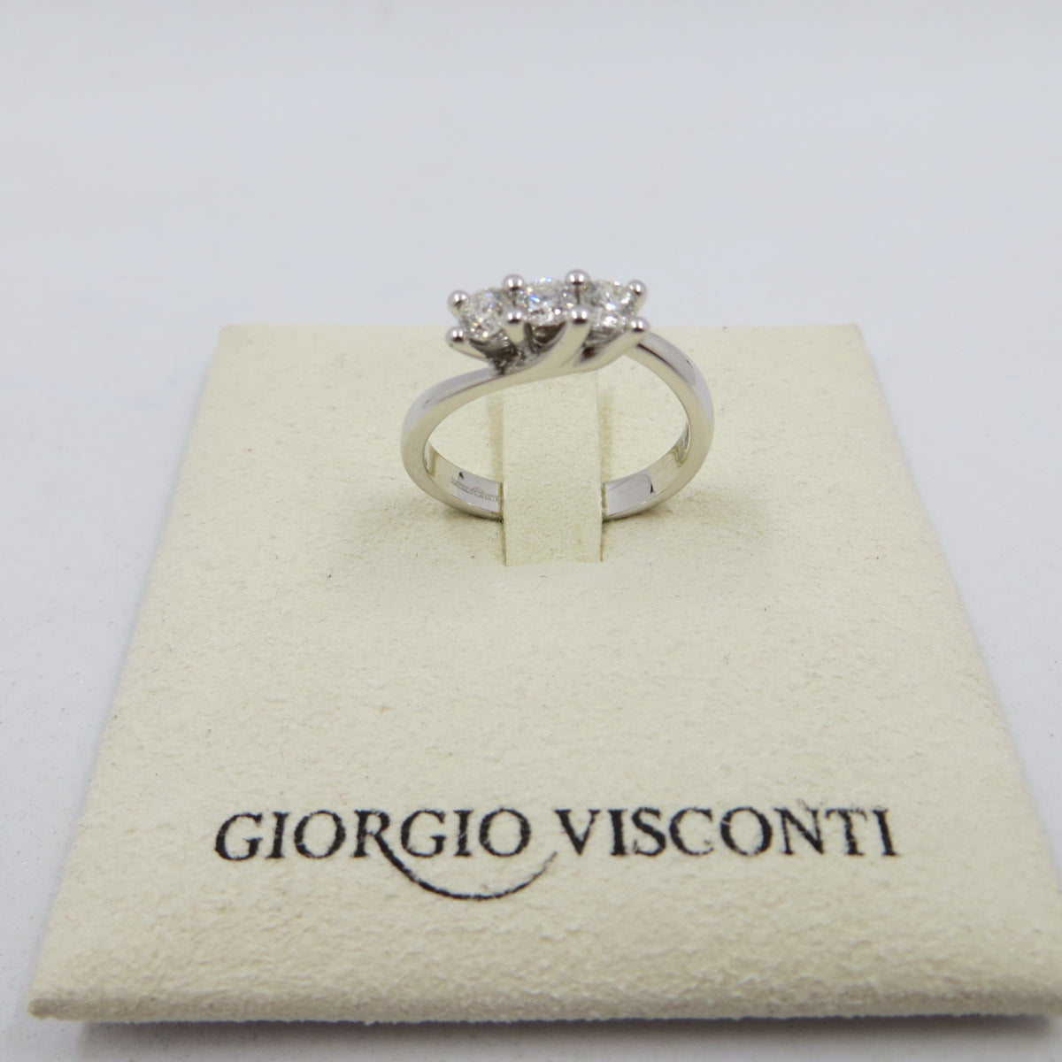 Anello Trilogy GIORGIO VISCONTI Oro e Diamanti