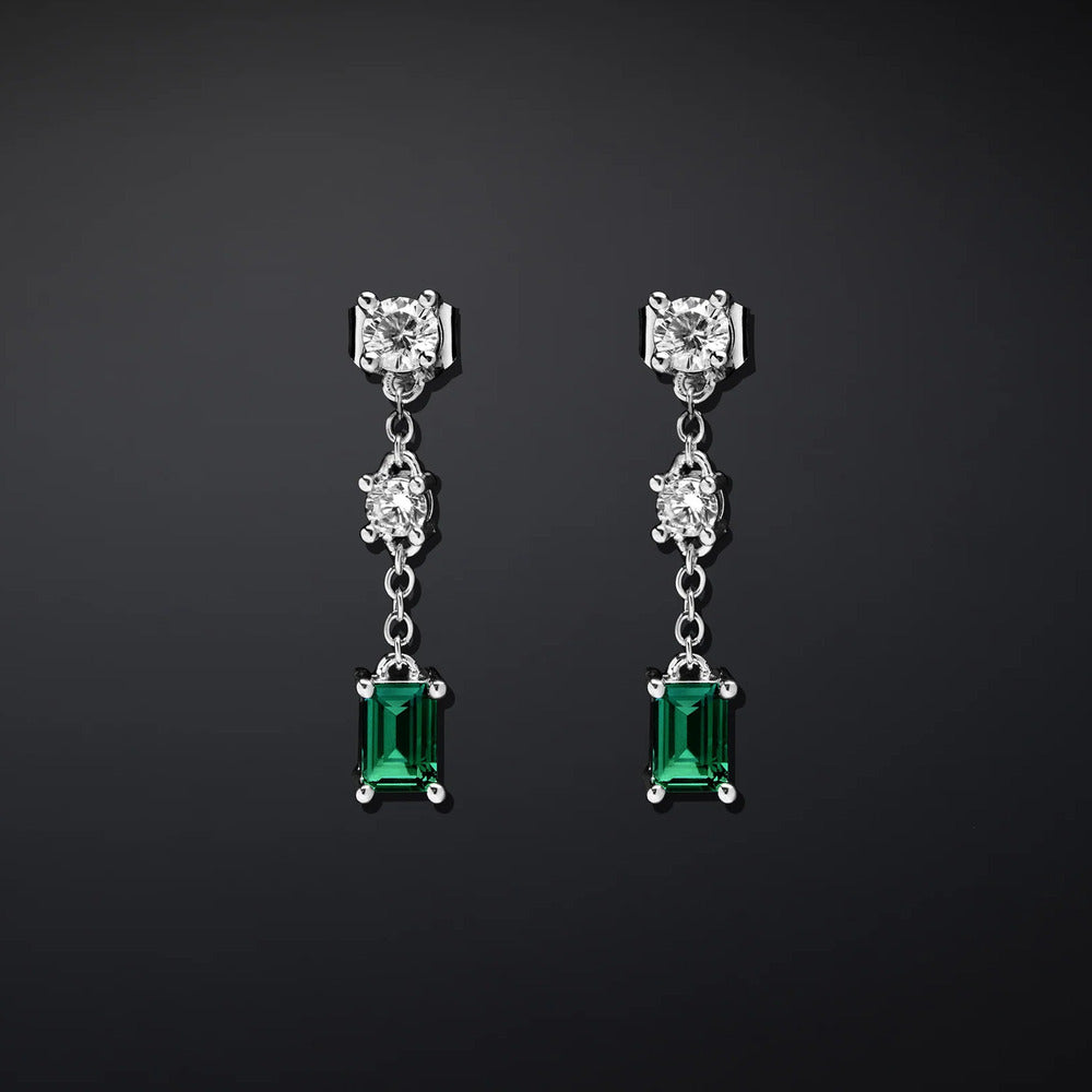 Orecchini Chiara Ferragni Pendenti Emerald