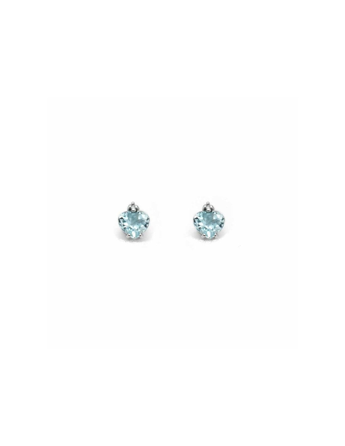 Orecchini donna Miluna con Acquamarine e Brillanti