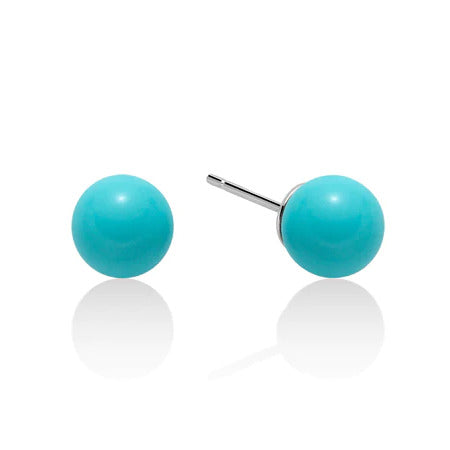 Orecchini Miluna Perle Colore Turchese mm