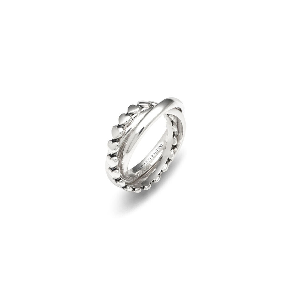 Anello Triplo Cuori Giovanni Raspini