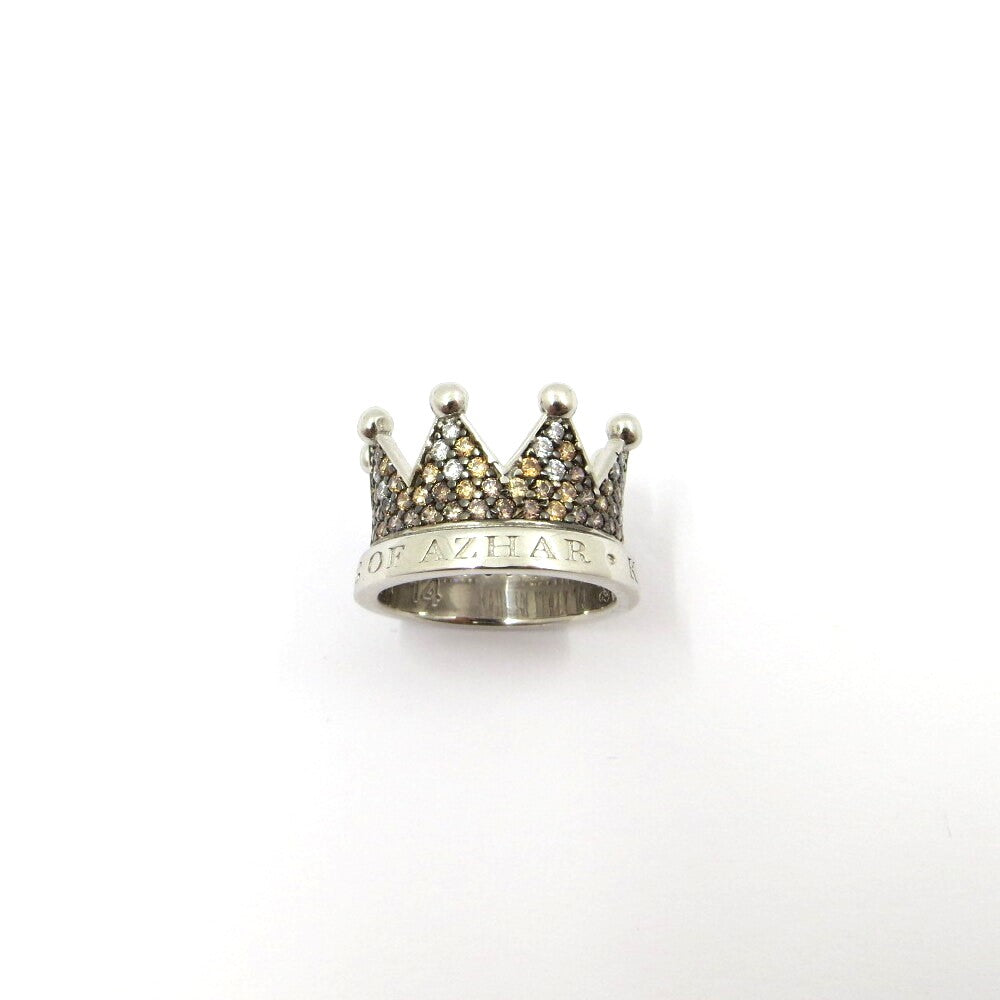 Anello AZHAR RE Silver/Brown