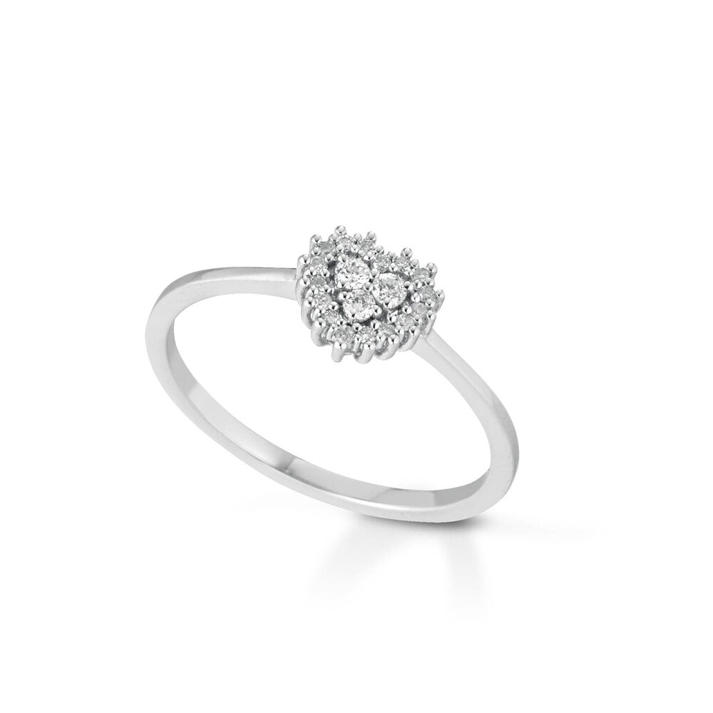 Anello Cuore LELUNE Diamonds Oro e Diamanti