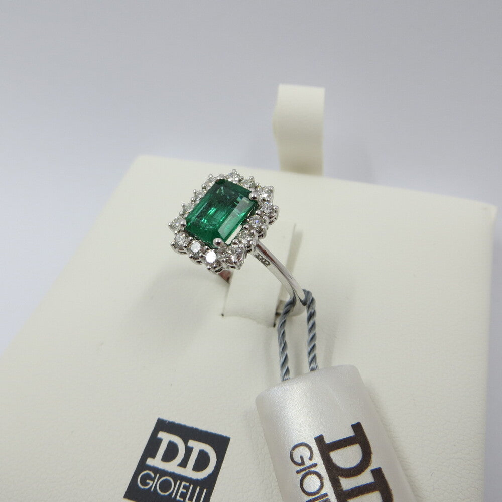 Anello DAVITE&DELUCCHI Oro, Diamanti e Smeraldo