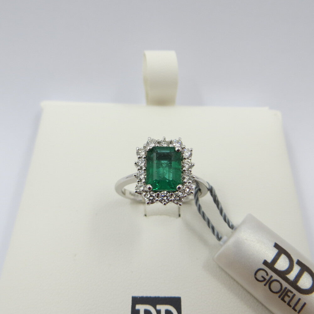 Anello DAVITE&DELUCCHI Oro, Diamanti e Smeraldo