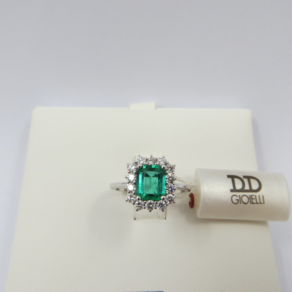 Anello DAVITE&DELUCCHI Oro, Diamanti e Smeraldi