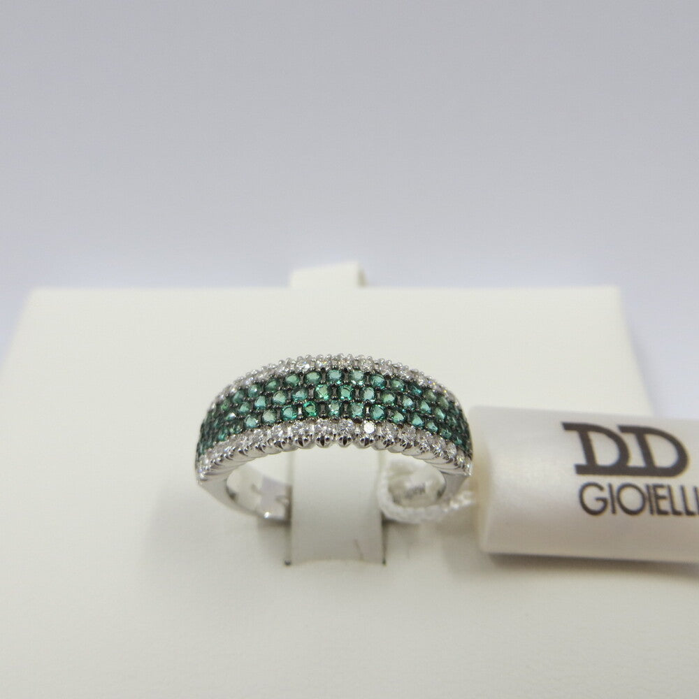 Anello DAVITE&DELUCCHI Oro, Diamanti e Smeraldi