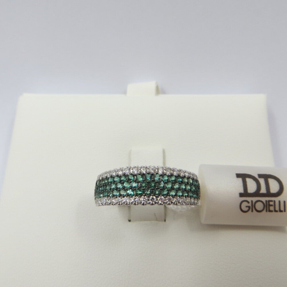 Anello DAVITE&DELUCCHI Oro, Diamanti e Smeraldi