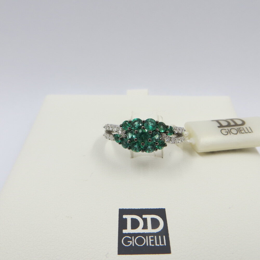 Anello DAVITE&DELUCCHI Oro, Diamanti e Smeraldi