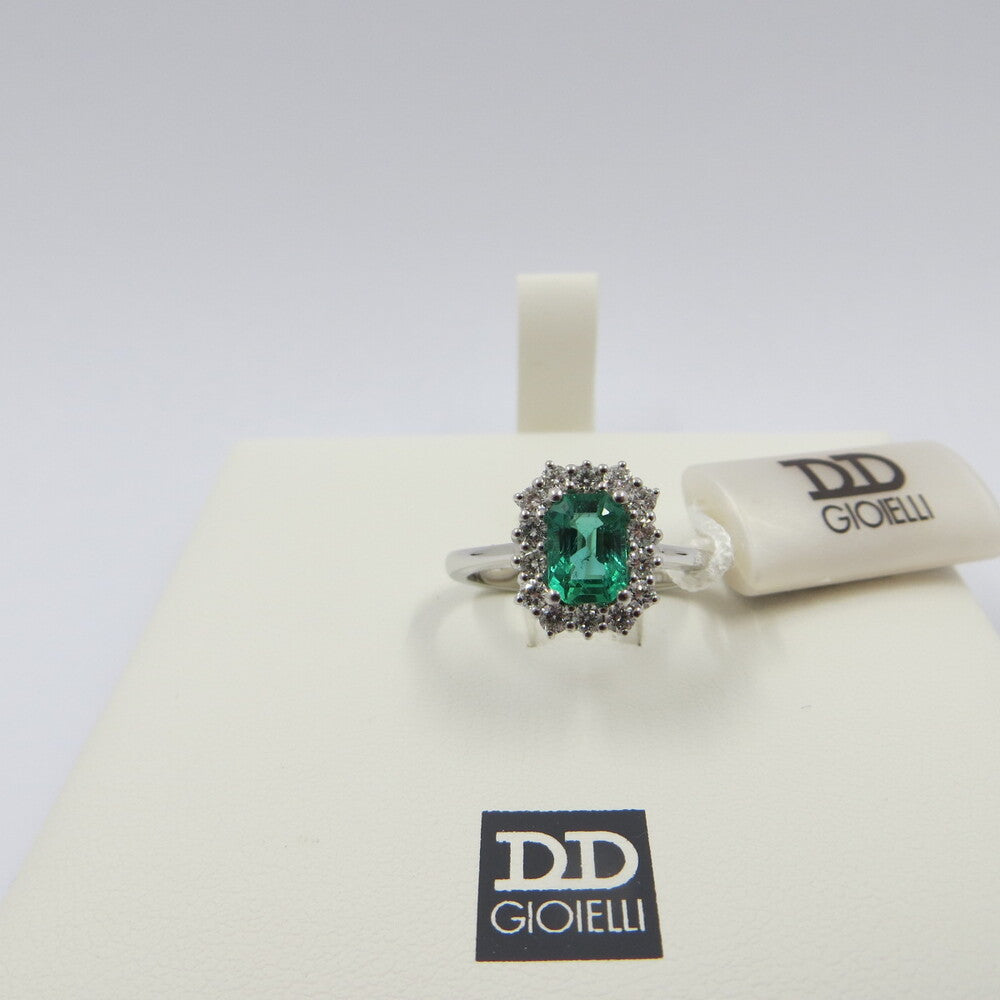Anello DAVITE&DELUCCHI Oro, Diamanti e Smeraldo