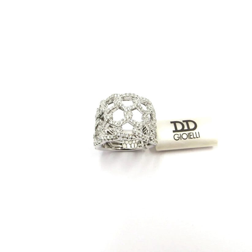 Anello a Fascia DAVITE&DELUCCHI Oro e Diamanti