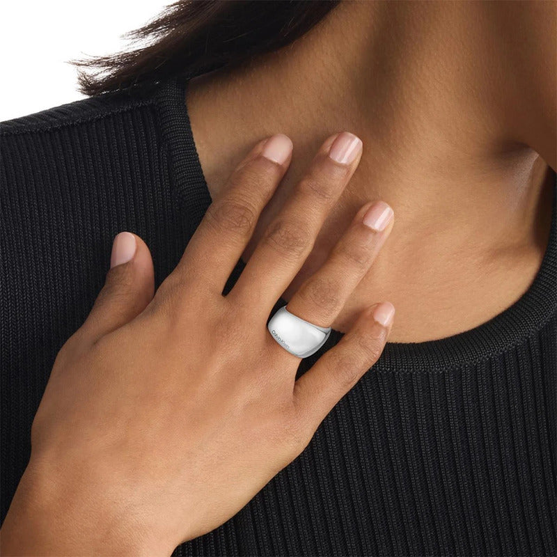 Anello Acciaio Calvin Klein Modern Purity