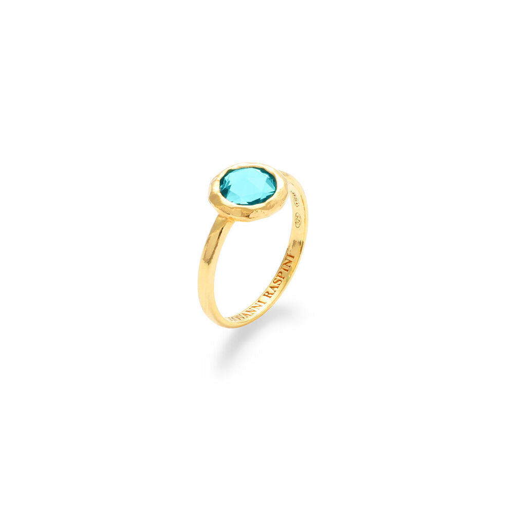 Anello Giovanni Raspini Loop Azzurro