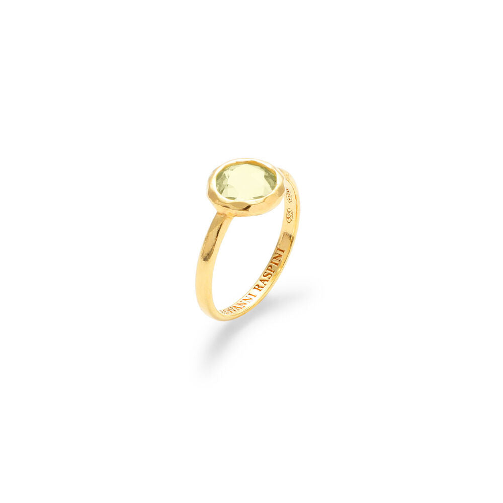 Anello Giovanni Raspini Loop Verde Lime