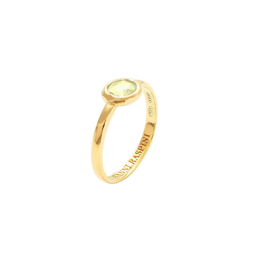 Anello Giovanni Raspini Loop Verde Lime Piccolo