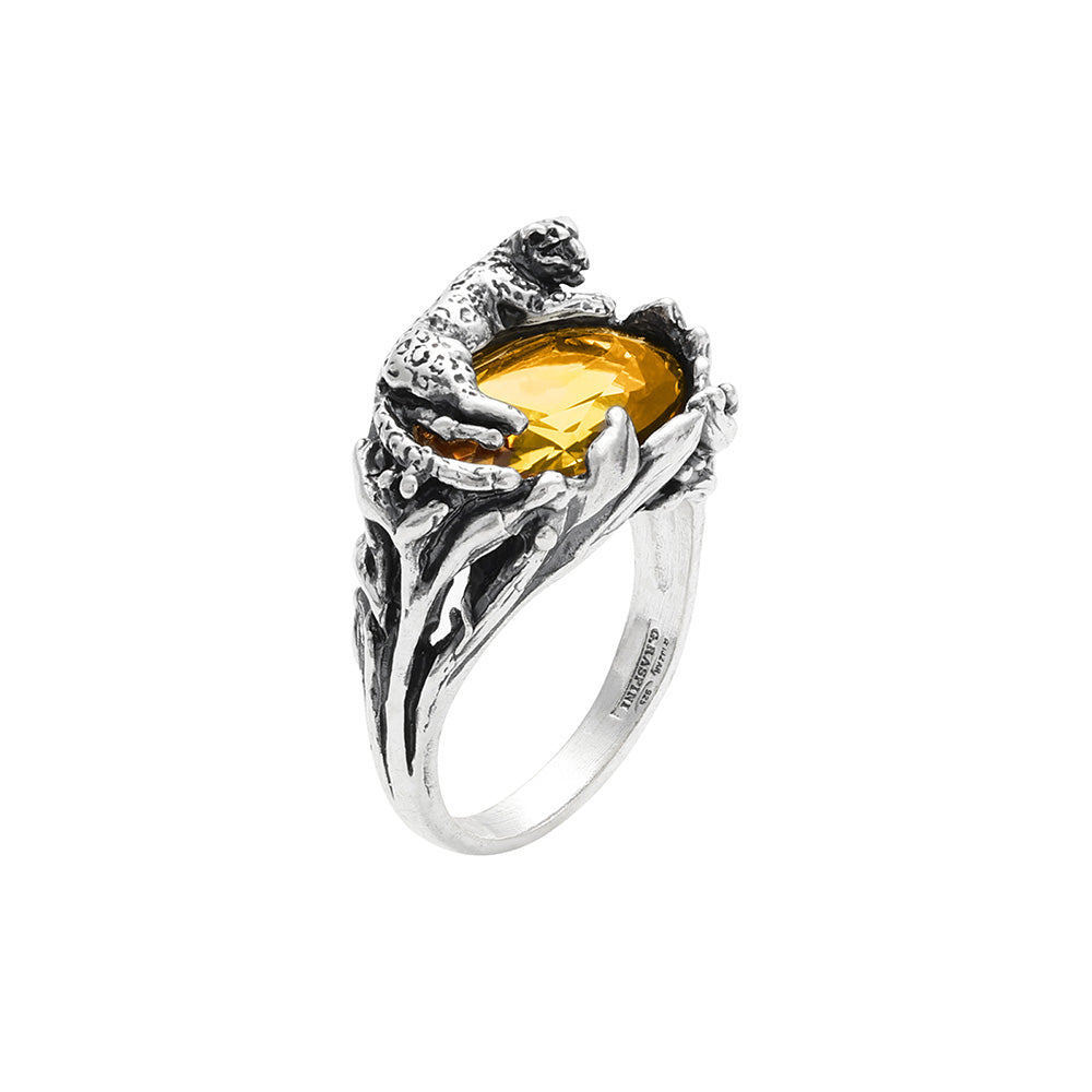 Anello Giovanni Raspini Leopardo Eden