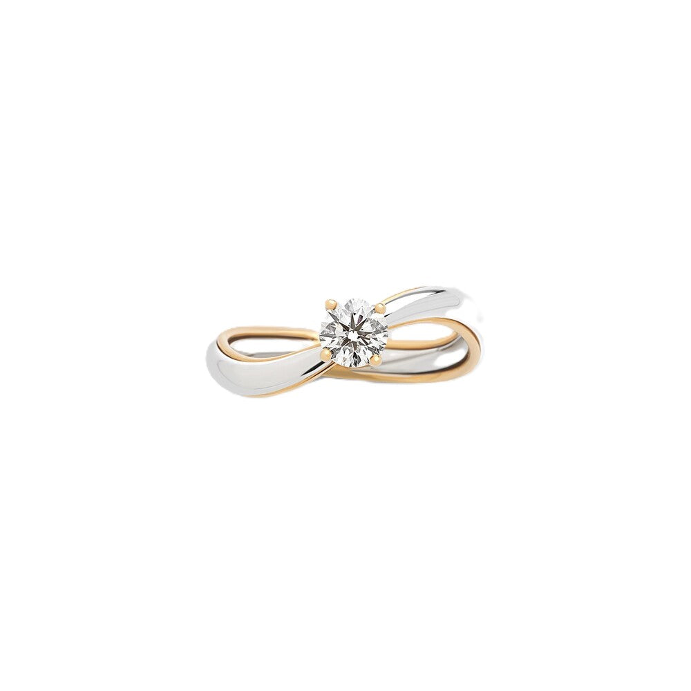 Anello Solitario GIORGIO VISCONTI Oro e Diamante
