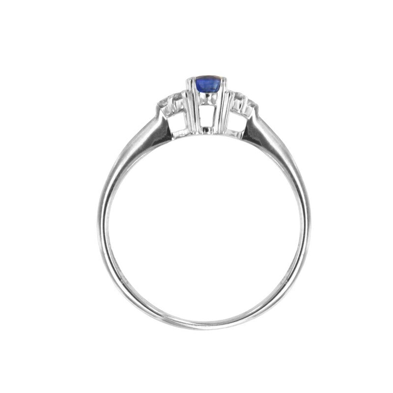 Anello GIORGIO VISCONTI Oro, Diamanti e Zaffiro