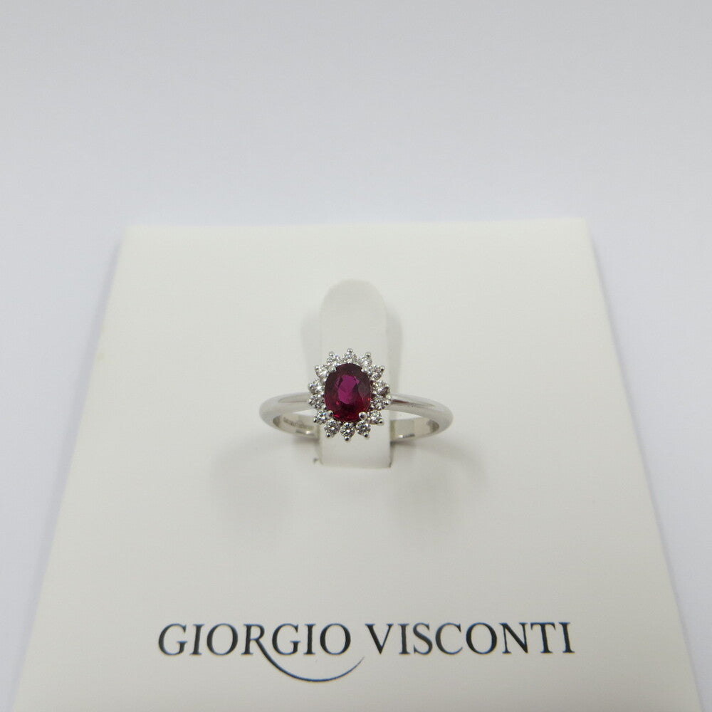 Anello GIORGIO VISCONTI Oro, Diamanti e Rubino