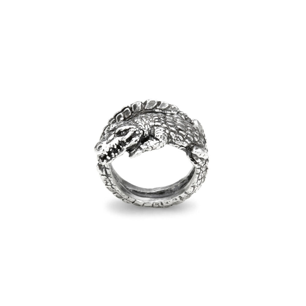 Anello Giovanni Raspini Coccodrillo in Argento