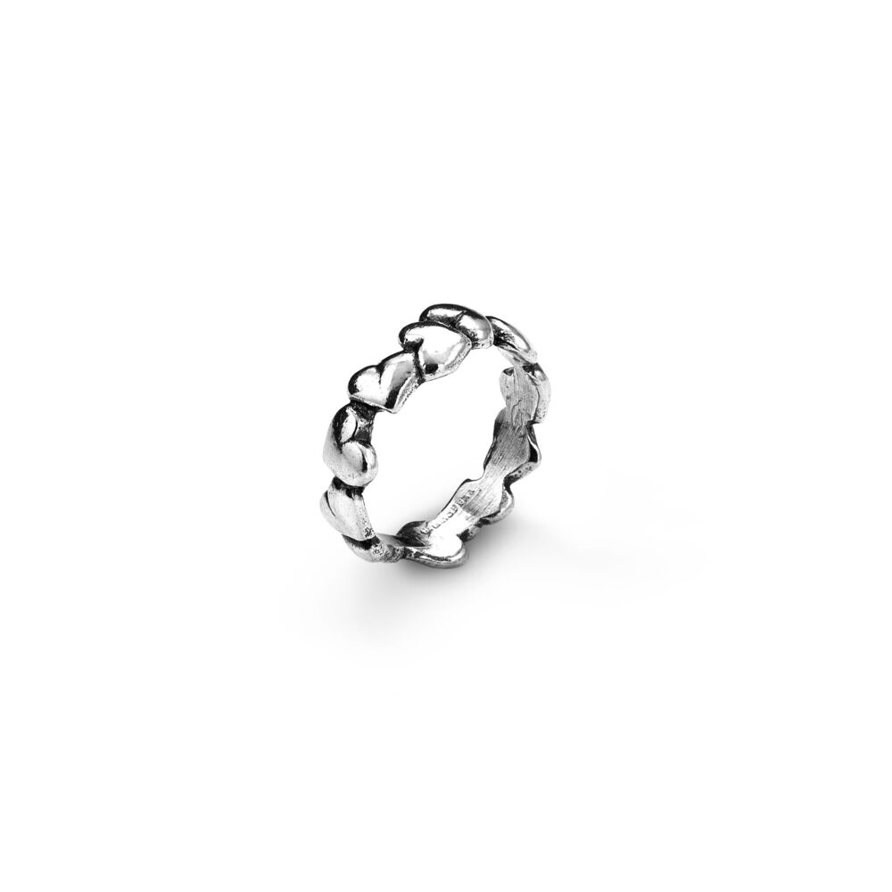 Anello Giovanni Raspini Cuoricini in Argento 925