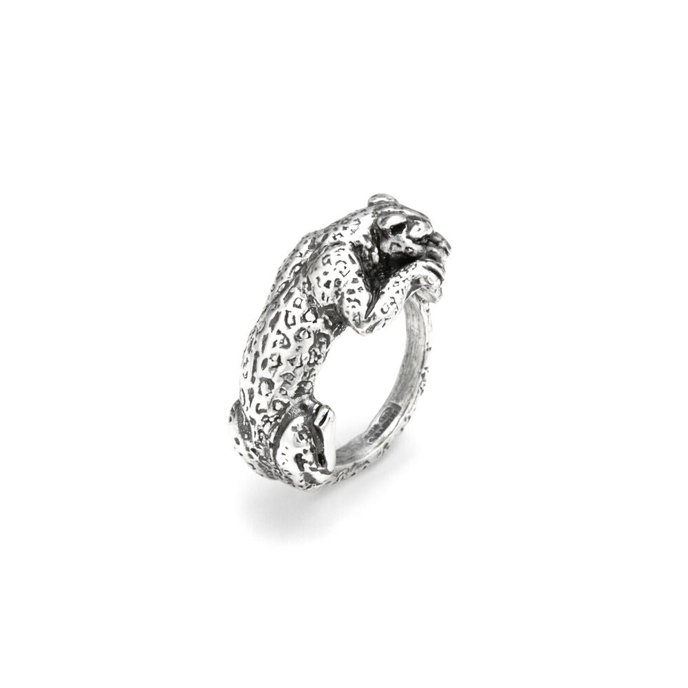 Anello Giovanni Raspini Leopardo in Argento