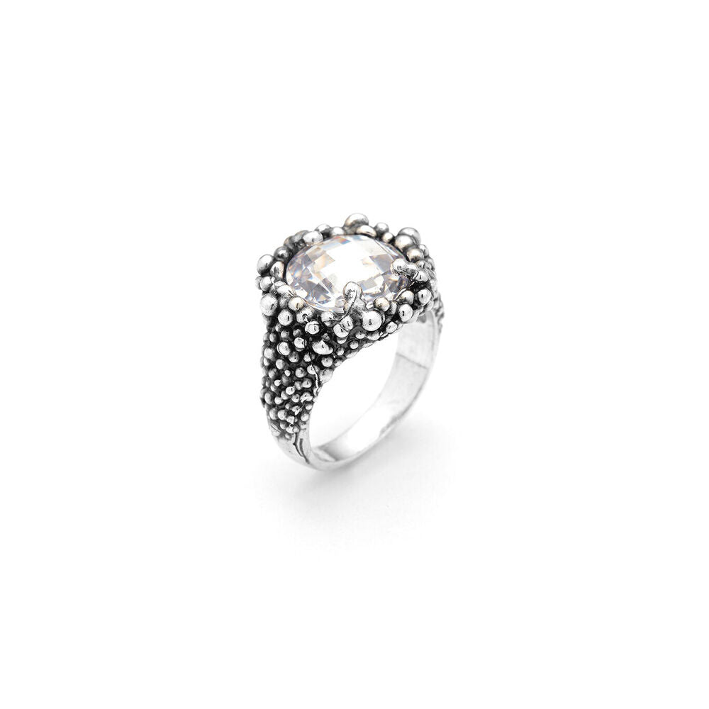Anello Giovanni Raspini Shine Grande Argento e Zircone