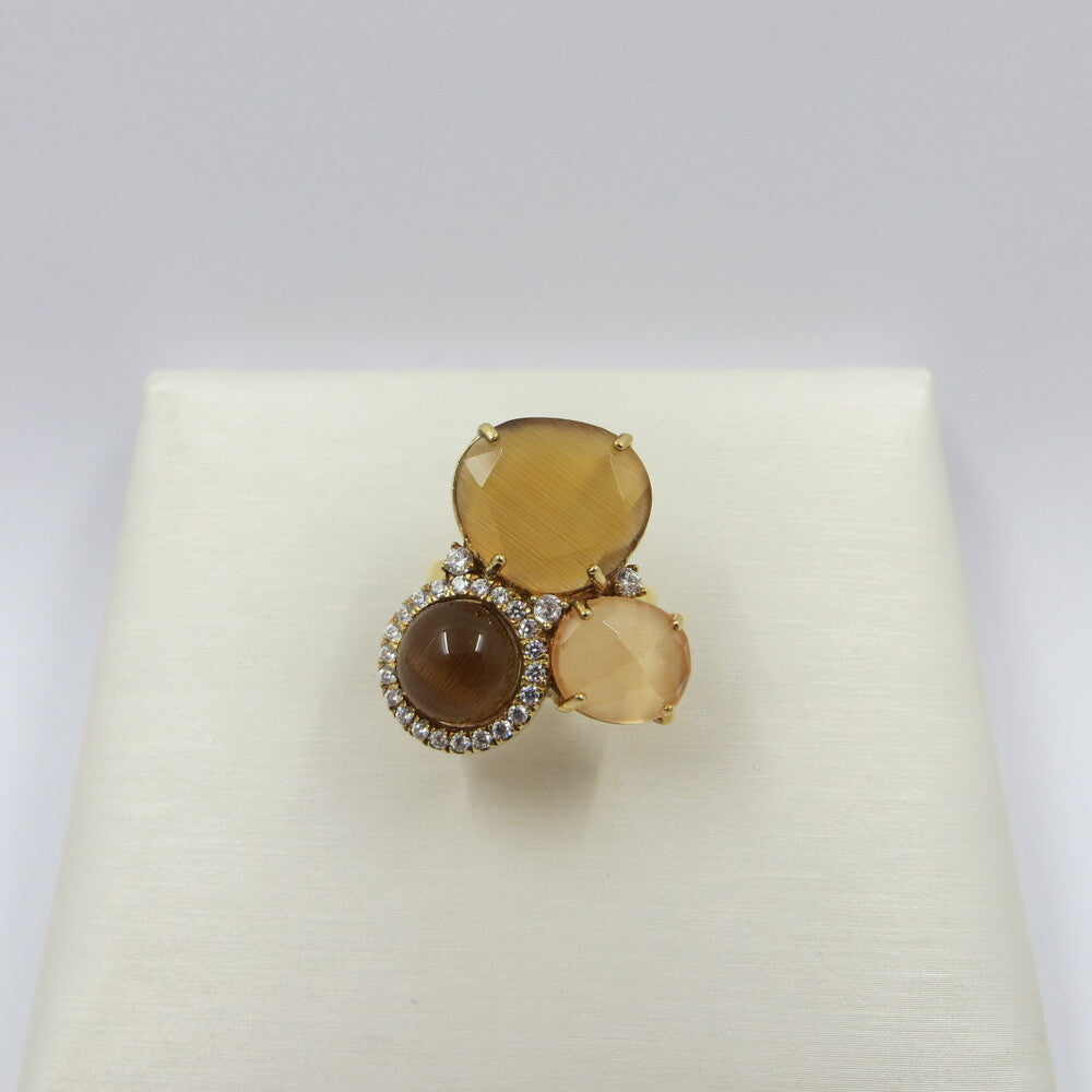 Anello KIARA Argento e Quarzi e Zirconi