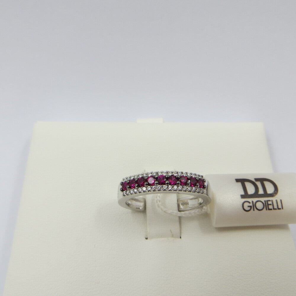 Anello DAVITE&DELUCCHI Oro, Diamanti e Rubini