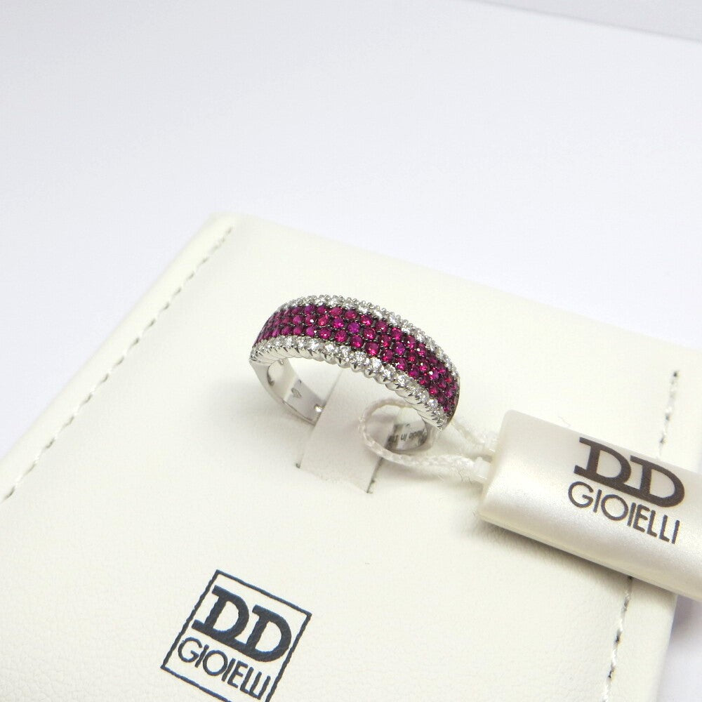 Anello DAVITE&DELUCCHI Oro, Diamanti e Rubini