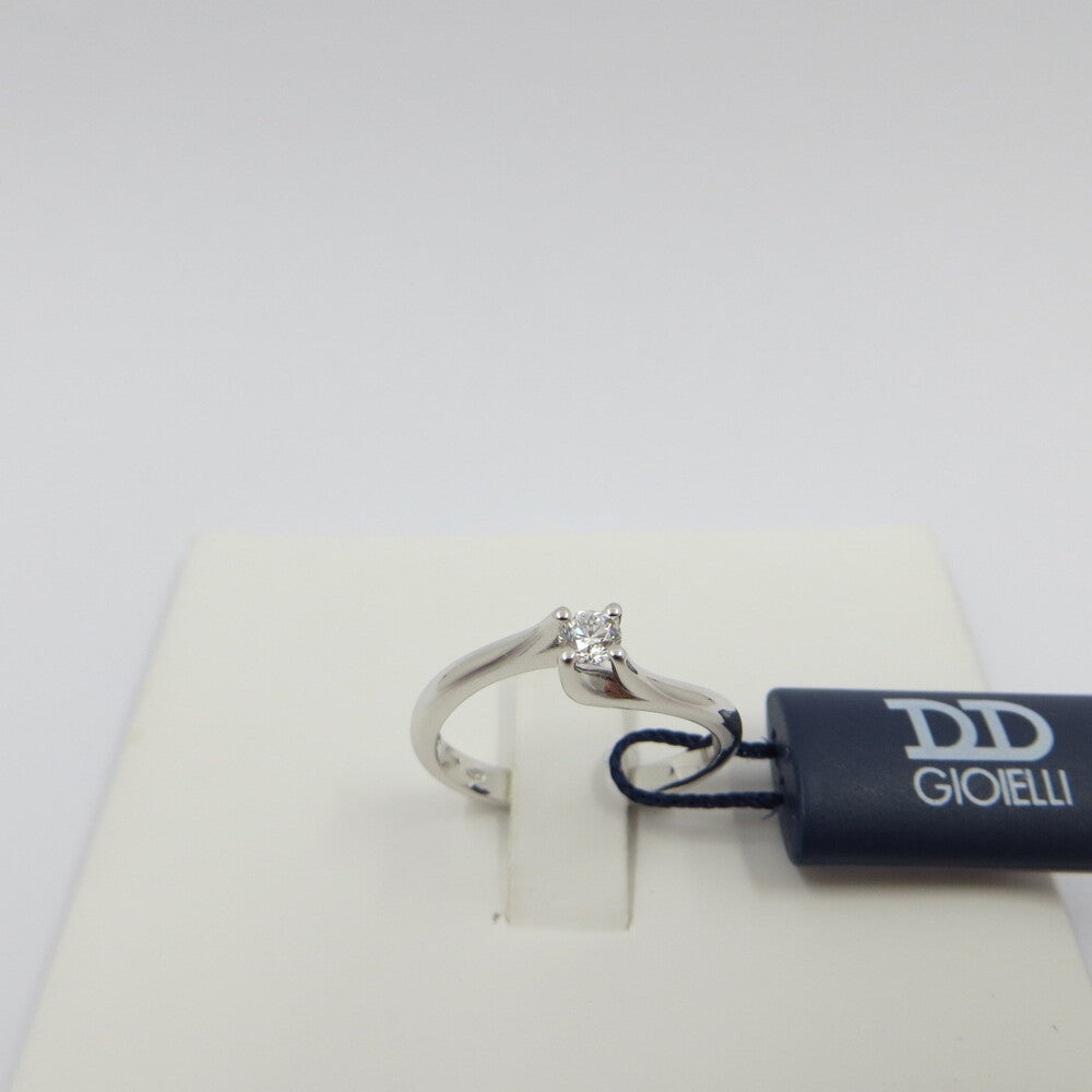 Anello Solitario DAVITE&DELUCCHI Oro e Diamante