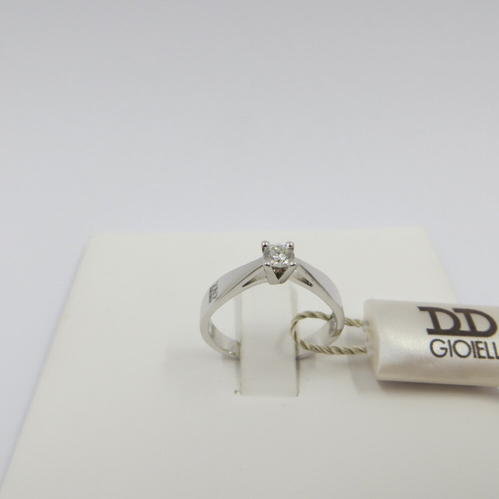 Anello Solitario DAVITE&DELUCCHI Oro e Diamante