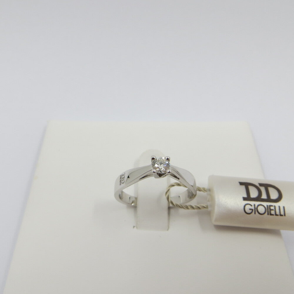 Anello Solitario DAVITE&DELUCCHI Oro e Diamante