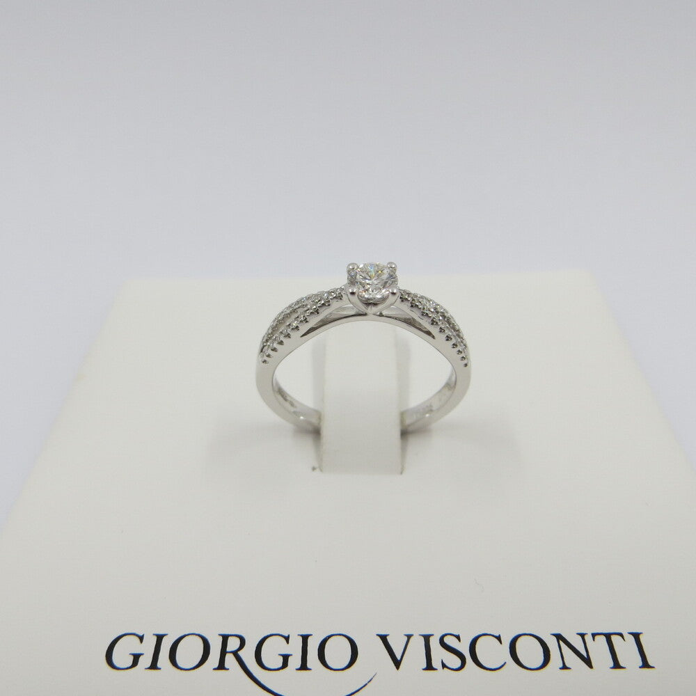 Anello solitario GIORGIO VISCONTI Oro, Diamante