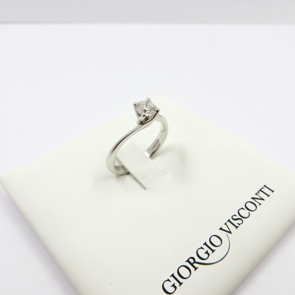 Anello Solitario GIORGIO VISCONTI Oro e Diamante