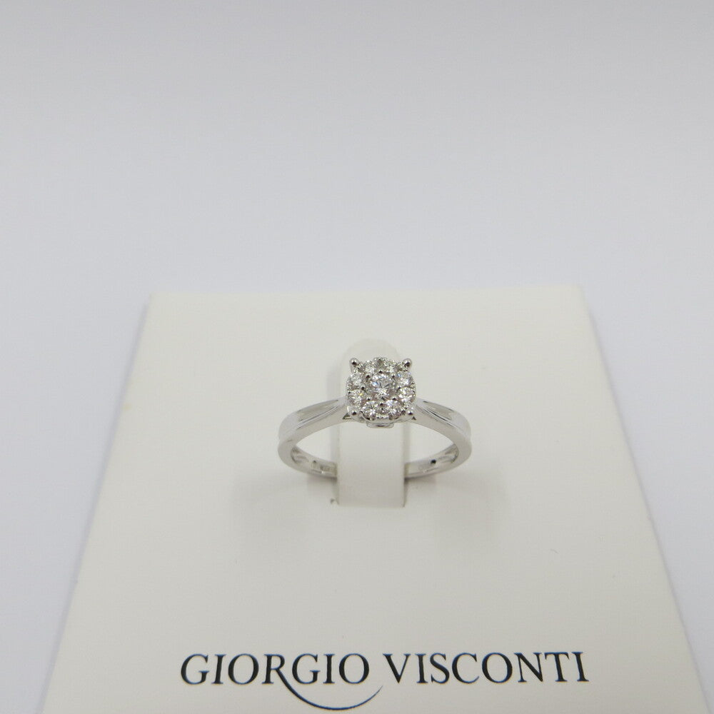 Anello solitario GIORGIO VISCONTI Oro e Diamanti