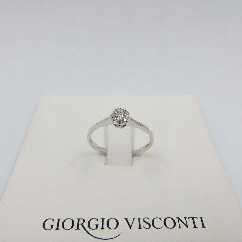 Anello solitario GIORGIO VISCONTI Oro e Diamanti