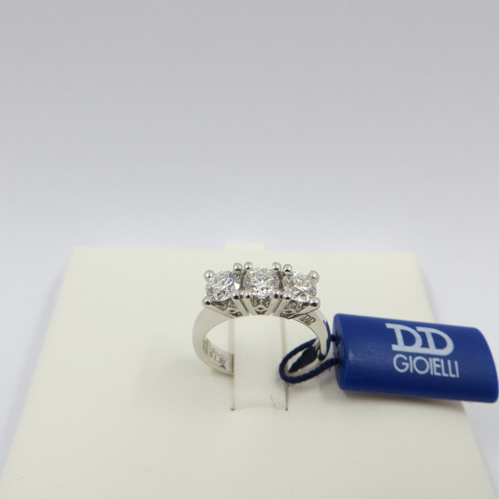 Anello Trilogy DAVITE&DELUCCHI Oro e Diamanti