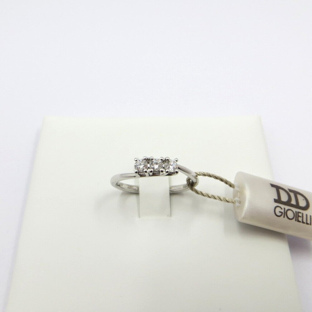 Anello Trilogy DAVITE&DELUCCHI Oro e Diamanti