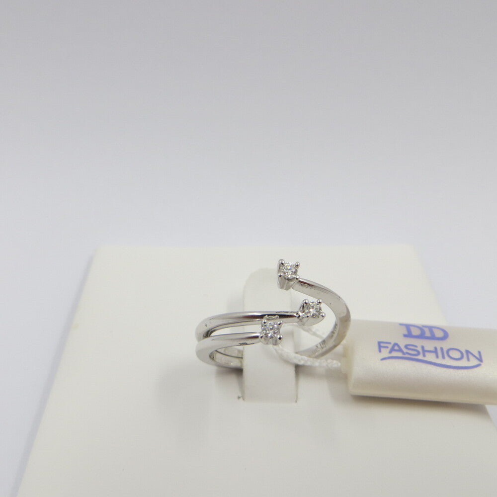 Anello trilogy DAVITE&amp;DELUCCHI Oro e Diamanti