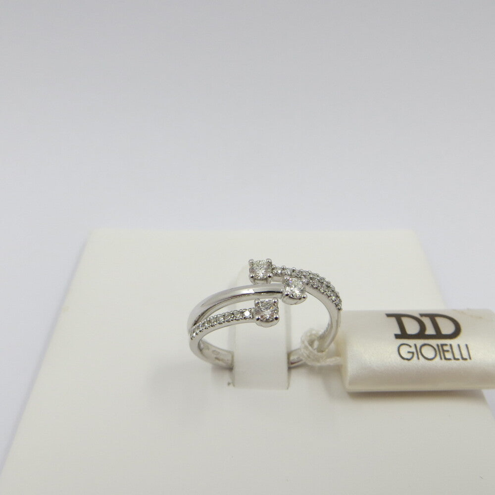 Anello trilogy DAVITE&DELUCCHI Oro e Diamanti
