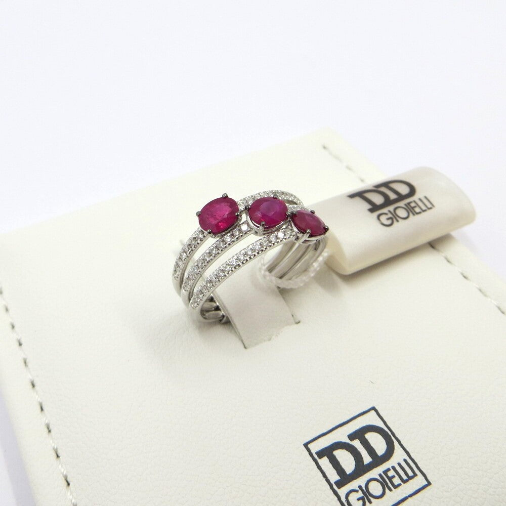 Anello DAVITE&DELUCCHI Oro, Diamanti e Rubini