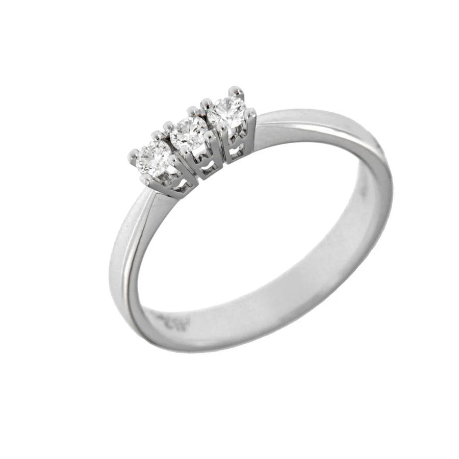 Anello Trilogy DAVITE&DELUCCHI Oro e Diamanti